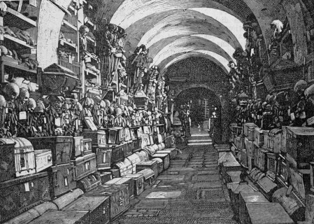 Capuchin Crypt, Le Catacombe dei Cappuccini, extensive crypt complex under the Capuchin monastery