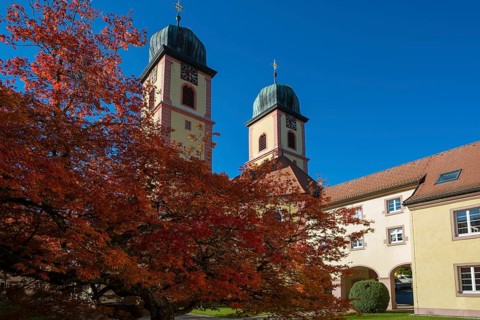 Monastery Church, St. Märgen, Southern Black Forest, Black Forest, Baden-Württemberg, Germany