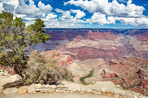Beautiful landscape of the grand canyon, arizona