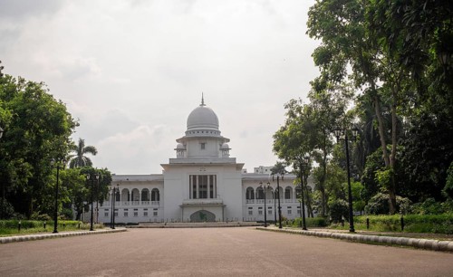 Grand Exterior View of the Supreme Court of Bangladesh Building in Dhaka- 16 Sep 2025