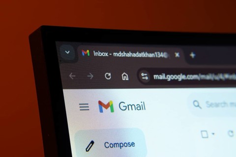 Dhaka, Bangladesh- 02 June 2025: Close-up of a computer screen displaying the Gmail web interface