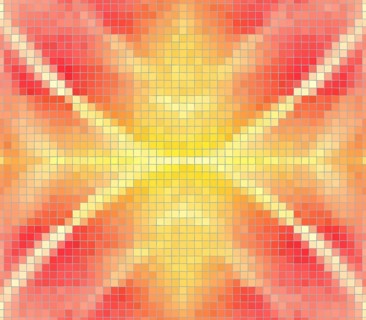 Mosaic art abstract vector pattern