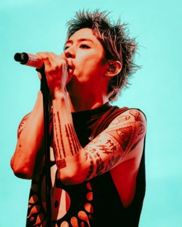 Singer Takahiro Moriuchi from One Ok Rock live on Detox European Tour 2025 in Berlin's