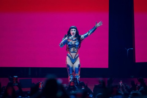 Katy Perry live on The Lifetime Tour 2025 in Berlin's Uber Arena on 21.10.2025