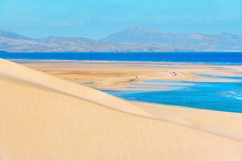 Sotavento Beach, Jandia, Fuerteventura, Canary Islands, Spain