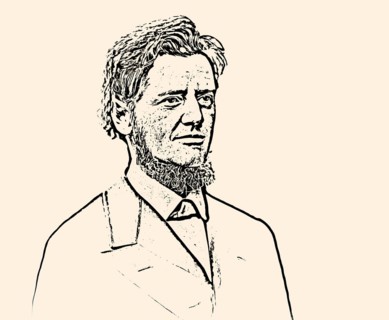 Portrait of Georg Balthazar von Neumayer, Ritter von Neumayer, 1826 – 1909, German polar explorer,