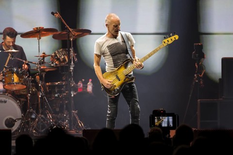 Sting (real name: Gordon Matthew Thomas Sumner, CBE) live on Sting 3.0 tour at Berlin's Uber Arena