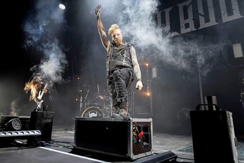 Johannes Johnny Stecker, Singer, Soulbound, Metal Band, D, live at Columbiahalle Berlin on 10