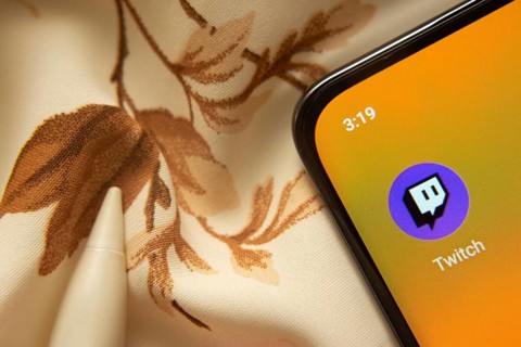 Dhaka, Bangladesh- 30 Sep 2025: Twitch app icon is seen on smartphone
