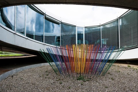 Rolex Learning Centre, SANAA architects, École polytechnique fédérale de Lausanne, EPFL, Lausanne,