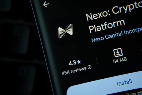Dhaka, Bangladesh- 27 July 2025: Nexo app from Google Playstore is displayed on a smartphone screen