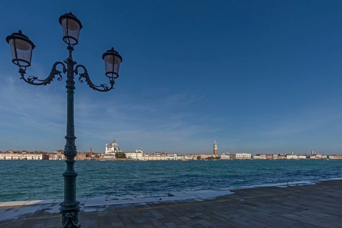 View of Venice from the island of San Giorgio Maggiore, with the church of Santa Maria della Salute