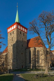 Late Gothic St. Michael's Church, built 1450, Bautzen, Upper Lusatia, Saxony, Germany