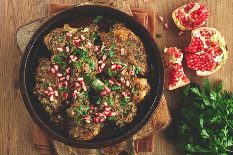 Guruli, Georgian chicken, with walnuts, stewed in wine and spices, Gurian chicken, homemade, no
