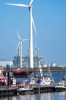 The gas and steam combined cycle power plant, GuD, Magnum, with 1410 MW output, gas power plant