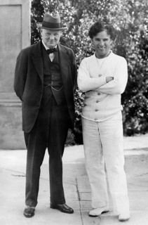 Churchill, important statesman, particularly during the Second World War. Prime Minister,