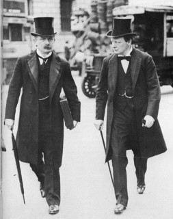 Winston Churchill, important statesman, particularly during the Second World War. Prime Minister,