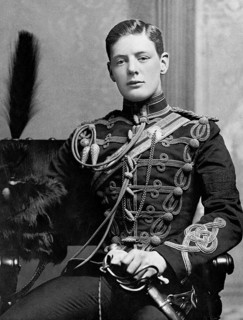 Winston Churchill, important statesman, particularly during the Second World War. Prime Minister,