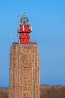 15th century lighthouse Hoog / Zuiderhoofd / Hoge Licht in the town Westkapelle, Veere, Walcheren