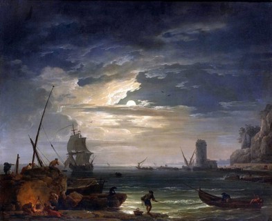 Claude Joseph Vernet (14 August 1714 - 3 December 1789), French painter, here his work, A
