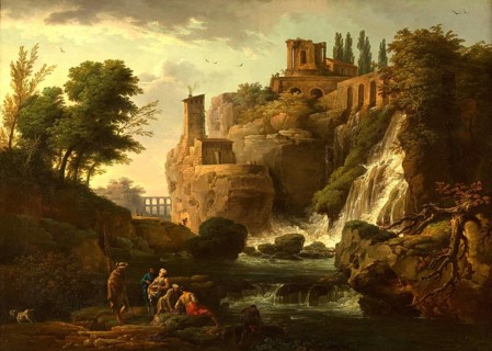 Claude Joseph Vernet (14 August 1714 - 3 December 1789), French painter, here his work, Les