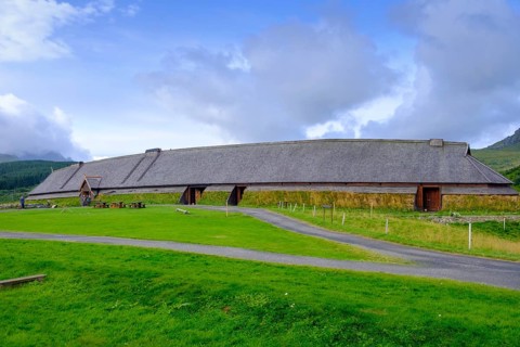 Lofotr Viking Museum, Borg, Lofoten, Nordland, Norway