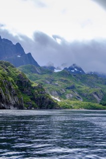 Trollfjord, Lofoten, Nordland, Norway