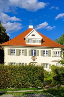 Pfarramt, Sulzberg, Oberallgäu, Swabia, Bavaria, Germany