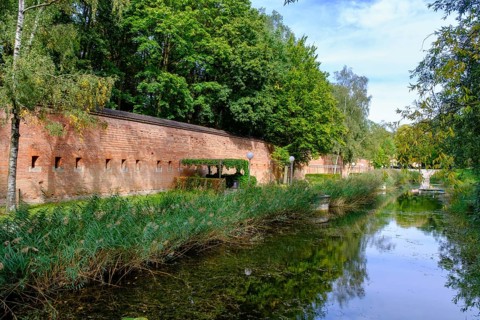 Glacis Park, Stadtpark, Neu-Ulm, Swabia, Bavaria, Germany