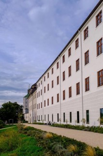 West facade, castle, Günzburg, Swabia, Bavaria, Germany