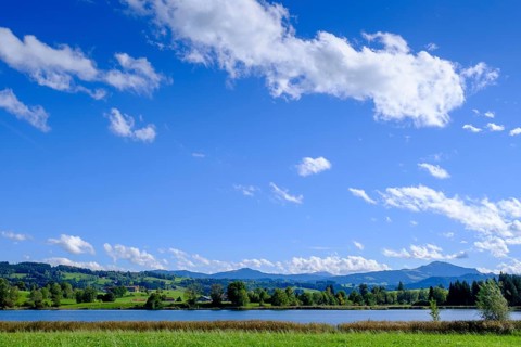 Sulzberger Weiher, Öschele Weiher, Oberallgäu, Swabia, Bavaria, Germany