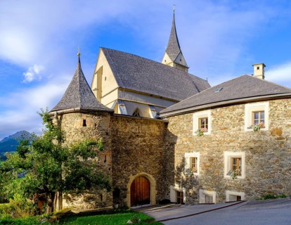 Wehrkirche St. Leonhard ob Tamsweg, Tamsweg, Lungau, Salzburg state, Austria