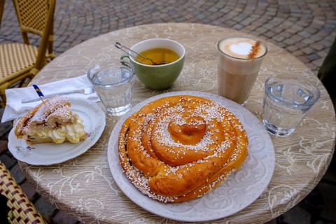 Cinnamon rolls, food, Gothenburg, Västragötalands län, Sweden
