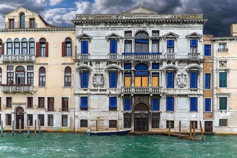 Palazzo Mocenigo Casa Nuova on the Grand Canal, Venice, Venice, Italy