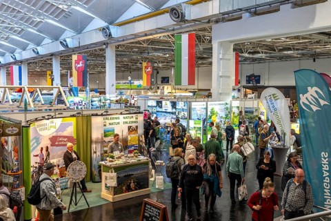 Messe Reise und Camping, in Essen, North Rhine-Westphalia, Germany