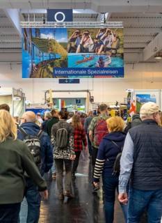 Messe Reise und Camping, in Essen, North Rhine-Westphalia, Germany