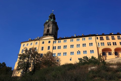 Heidecksburg Castle, the former residence of the princes of Schwarzburg-Rudolstadt, Rudolstadt,
