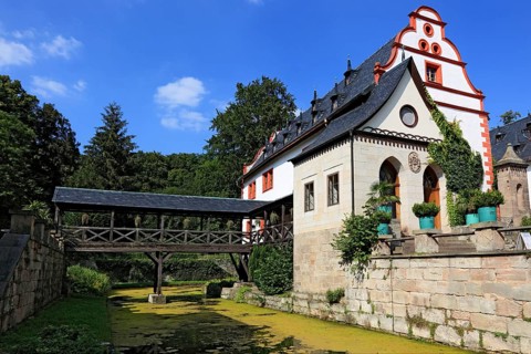 Ehemaliges Rittergut Schloss Kochberg near Großkochberg, Rudolstadt, Saalfeld-Rudolstadt district,