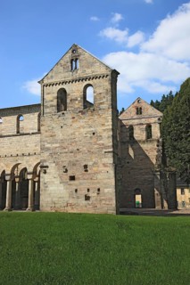 Former Benedictine monastery Paulinzella in the Rottenbachtal, Thuringia, Saalfeld-Rudolstadt