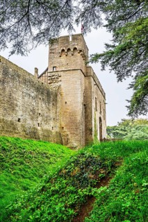 Caldicot Castle, Caldicot, Monmouthshire, Wales, UK