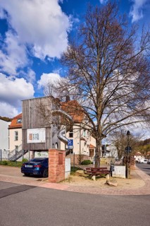 Kindergarten, Catholic Kindergarten St. Michael, slide, play equipment, modern architecture,