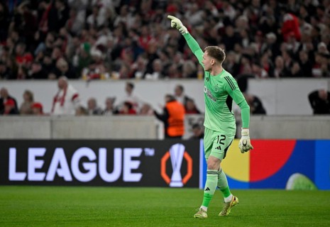 Goal celebration goalkeeper Vijami Sinisaldo Celtic Glasgow FC (12) Football UEFA Europa League,