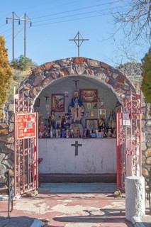 Miami, Arizona - A roadside Virgin Mary memorial