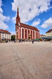 Marienkapelle, chapel, Gothic style, maypole, pedestrian zone, city center, general architecture,