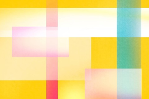 An abstract geometric background featuring a blend of soft pastel colors arranged in blocks, ideal