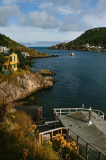 This picturesque image captures the rugged charm of Signal Hill in St. John's, Newfoundland &