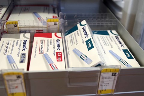 Ozempic, slimming syringe, potency, diabetes, Germany, storage of medication packs in the
