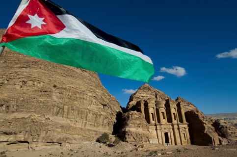Petra, Jordan. December 13th 2012 Jordan, Petra archaeological site, listed as World Heritage by