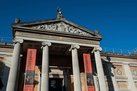 Oxford, England, UK. February 6th 2020 The Ashmolean Museum of Art and Archaeology on Beaumont