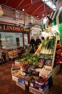 Oxford, England, UK. February 2nd, 2020 The Covered Market, High Street, Oxford City Center